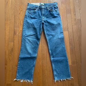 Agolde Kye Mid Rise Straight Jeans